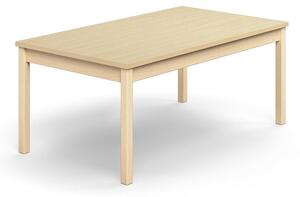 AJ Produkty Stůl DECIBEL, 1400x800x590 mm, akustická HPL deska, bříza