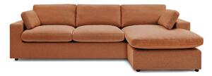 Oranžová rohová pohovka Belair – Bobochic Paris