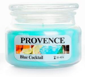 Vonná svíčka ve skle PROVENCE 45 hodin blue cocktail
