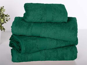 XPOSE® Froté ručník VERONA - smaragdově zelený 50x90 cm