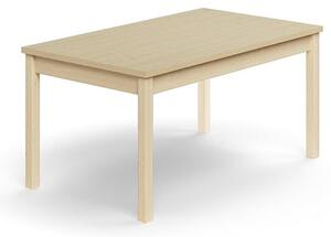 AJ Produkty Stůl DECIBEL, 1200x700x590 mm, akustická HPL deska, bříza