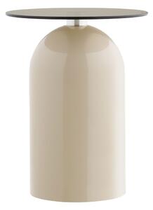 Kulatý odkládací stolek se skleněnou deskou ø 40 cm Ravello – House Nordic