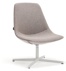 AJ Produkty Křeslo LANGLEY, bílá/taupe