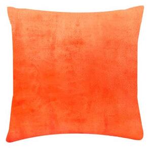 XPOSE® Mikroplyšový povlak na polštář - oranžový 40x40