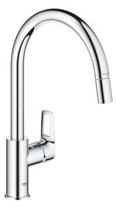 Dřezová baterie GROHE Start Loop s vytahovací sprškou chrom 30556000