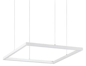 Ideal Lux Čtvercové LED Závěsné svítidlo ORACLE SLIM délka 50 cm Barva: Bílá