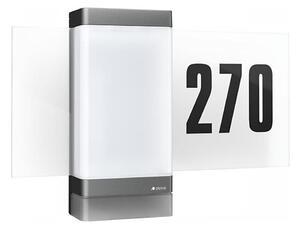 Steinel 067205 - LED Domovní číslo se senzorem L270SC LED/7,8W/230V IP44