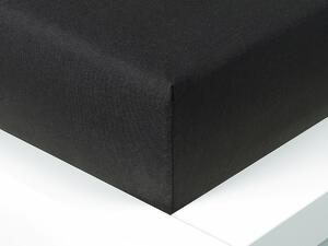 XPOSE® Jersey prostěradlo Exclusive s lycrou - antracitové 140x200 cm