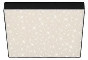 Briloner 7078-415 - LED Stropní svítidlo STAR SKY LED/21W/230V 28x28 cm černá