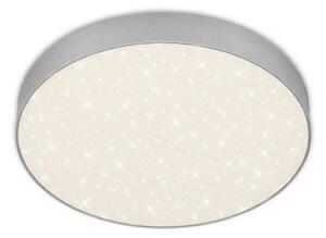 Briloner 7074-414 -LED Stropní svítidlo STAR SKY LED/21W/230V pr. 28 cm stříbrná