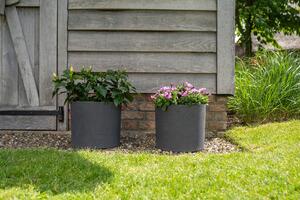 Ter Steege Sada 4 květináčů Nami concrete grey D37 H33