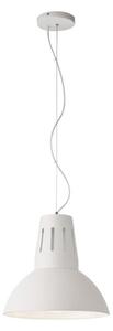 Redo 01-1282 - Lustr na lanku PEEP 1xE27/42W/230V pr. 34,5 cm bílá