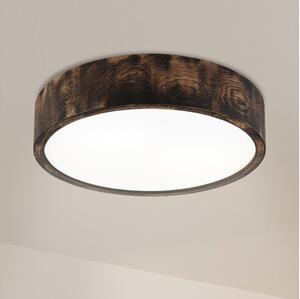 Brilagi - LED Stropní svítidlo CARVALHO SMOKEY LED/36W/230V dub pr. 37,5 cm