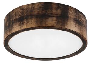 Brilagi - LED Stropní svítidlo CARVALHO SMOKEY LED/20W/230V dub pr. 27,5 cm