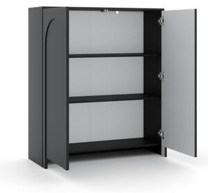 Komoda NIO 100x117x35 cm antracit