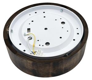 Brilagi - LED Stropní svítidlo CARVALHO SMOKEY LED/20W/230V dub pr. 27,5 cm