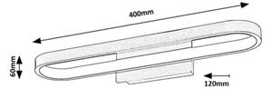 Rabalux 75055 - LED Koupelnové osvětlení zrcadla ODRAN LED/15W/230V IP44 40 cm