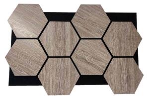 Grace Akustický panel Hexagon LAN-604 872x579x10mm šedý