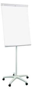 Flipchart Eurosupplies Basic 70 x 100 cm - pojízdný, bílá