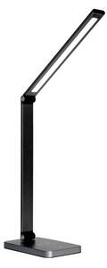 Stolní lampa Platinet 10 W, bezdrátové nabíjení + USB, černá
