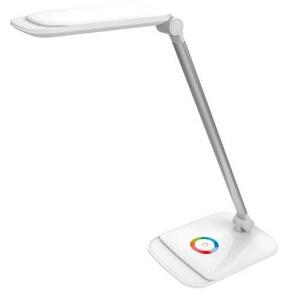 Stolní lampa Platinet 18 W, noční režim + USB, bílá