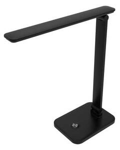 Stolní lampa Platinet 5 W, silná baterie + USB, černá