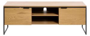 TV stolek v dekoru dubu v přírodní barvě 155x55x45 cm Cesura – Unique Furniture