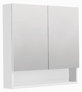 Zrcadlová skříňka SAT Cube Way 80x72 cm lamino GALCU3D80BP