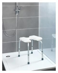 Stolička do sprchy Wenko Hygienic Stool White, 53 x 46 cm
