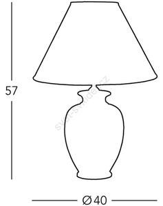 Kolarz 0014.74 - Stolní lampa GIARDINO 1xE27/100W/230V KL0015