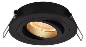 Zuma Line ARGU10-039-N - Podhledové svítidlo CHUCK 1xGU10/50W/230V černá