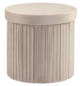 Livarno® Taburet s úložným prostorem (šedá) (100394183001)