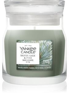 Yankee Candle Silver Sage & Pine vonná svíčka Signature 110 g