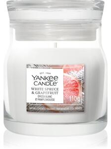 Yankee Candle White Spruce & Grapefruit vonná svíčka Signature 110 g
