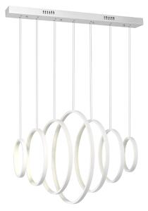 Závěsné LED svítidlo Pixels, 7x LED 96w, 4000k, w