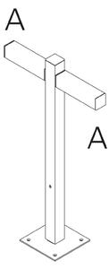 Artemide venkovní svítidlo Walking Pole 900 Architectural Outdoor