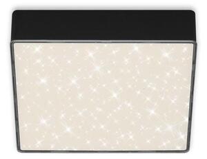 Briloner 7076-415 - LED Stropní svítidlo STAR SKY LED/11W/230V 15x15 cm černá