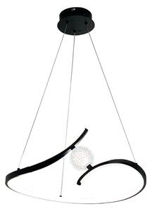 Závěsné LED svítidlo Perla, 1x LED 34w, 4000k, b