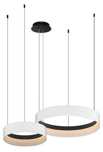 Závěsné LED svítidlo Orbita, 2x LED 72w, 4000k, w/b