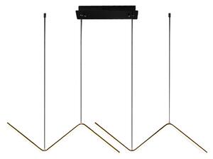 Závěsné LED svítidlo Verte, 2x LED 22w, 4000k, g/b