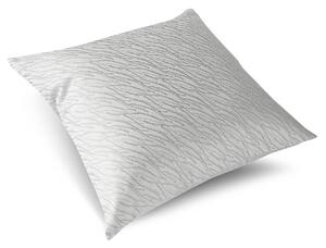 Povlak na polštář Veba DIAMANT Stream šedostříbrná Velikost: 40x40 cm