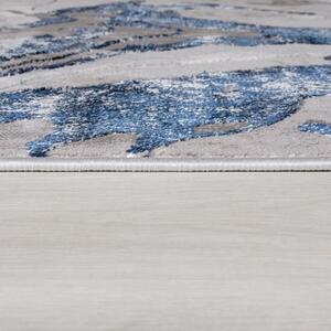 Modro-šedý koberec Flair Rugs Marbled, 160 x 230 cm