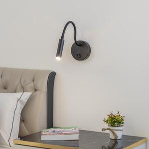 Brilagi - LED Stmívatelná flexibilní nástěnná lampa MAYA 1xG9/4W/230V černá