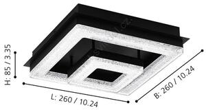 Eglo 99327 - LED Stropní svítidlo FRADELO LED/12W/230V EG99327