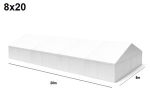 TENTino Velkokapacitní párty stan 8x20 m Stav stanu: NOVÝ