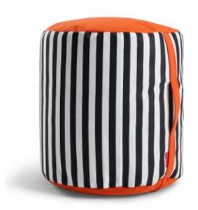 INNOVATION - SPECIAL BUTT pouf s pruhy - Ø62x40 cm