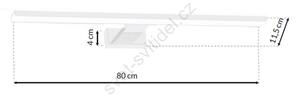Milagro LED Koupelnové osvětlení zrcadla SHINE WHITE LED/15W/230V IP44 MI1052