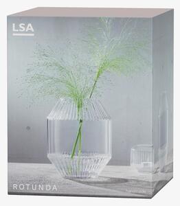 Váza Rotunda, v.20 cm, čirá - LSA international