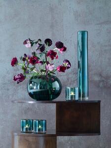 Váza Epoque, v. 18 cm, lesklý tyrkys - LSA international