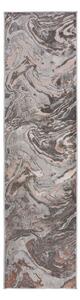 Šedo-béžový běhoun Flair Rugs Marbled, 80 x 300 cm
